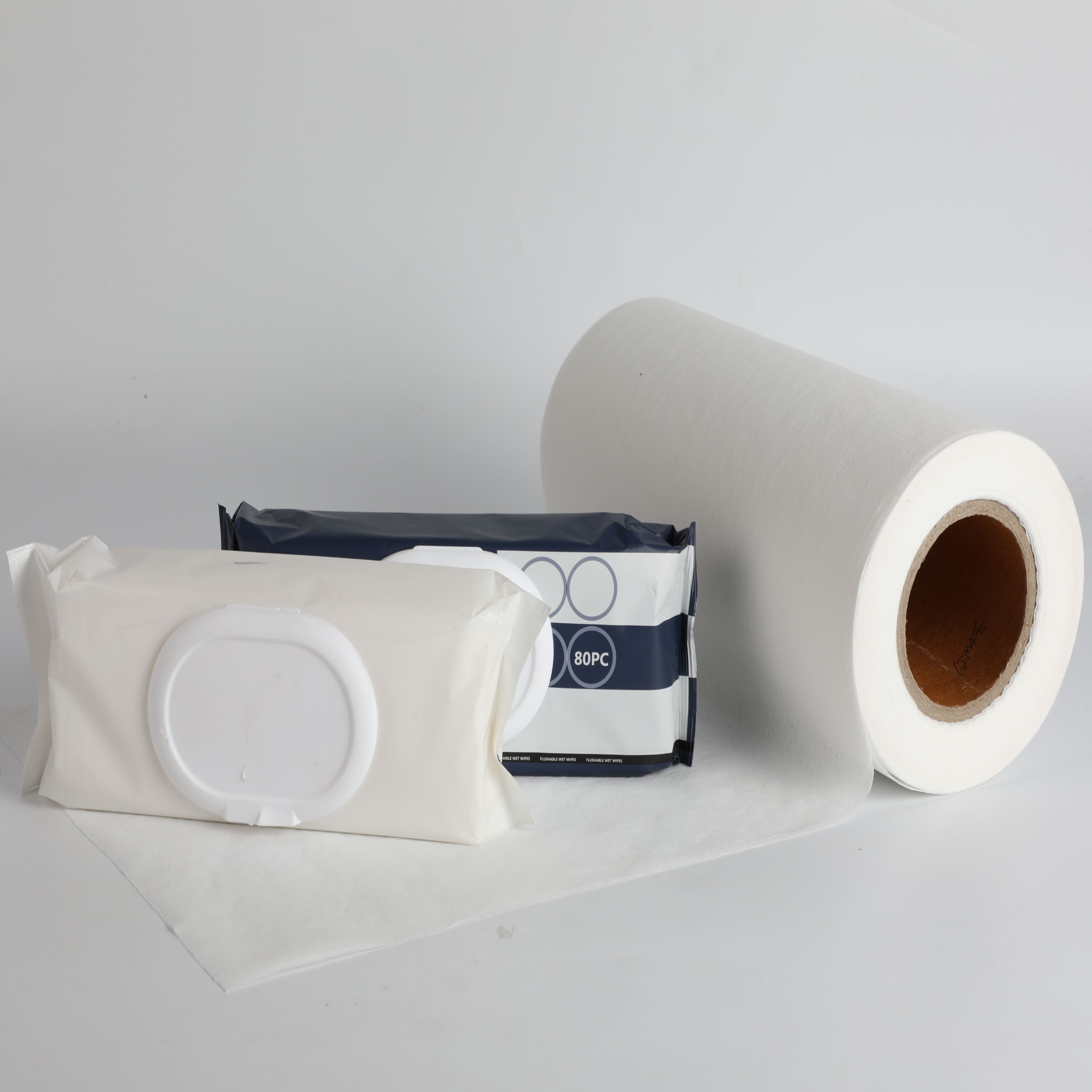 spunlace cleaning nonwoven wipe viscose.JPG